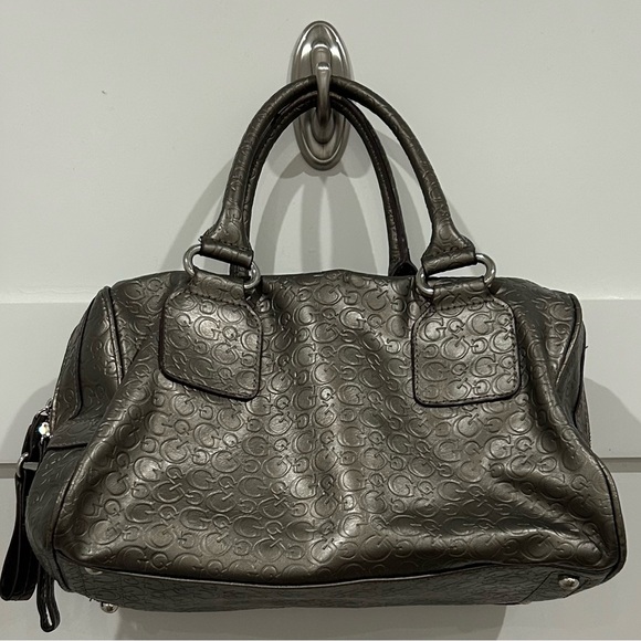 Guess Platinum Satchel - Picture 5 of 9